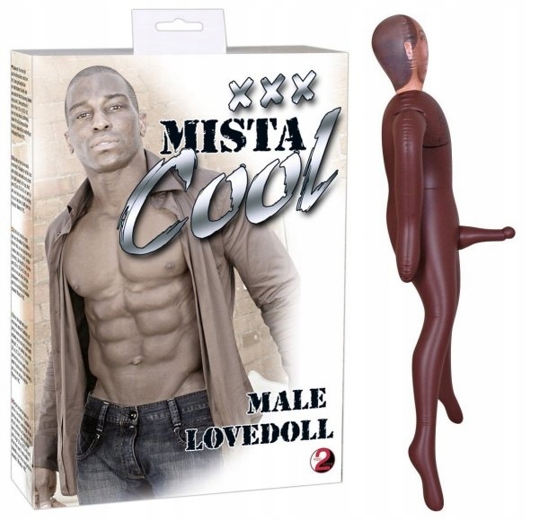 MĘSKA LALKA MIŁOŚCI Loverboy MISTA Cool Murzyn z penisem i ciasnym anusem -  14492560545 - oficjalne archiwum Allegro