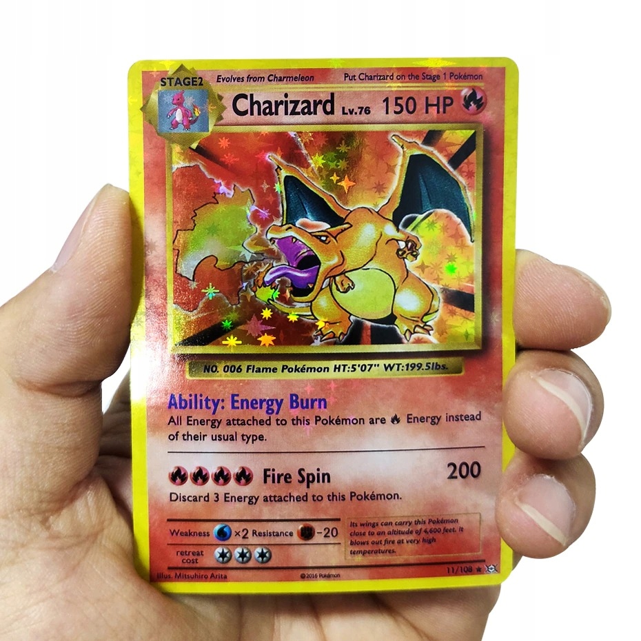 HIT 60 KART POKEMON z 1996 Zamienniki - CHARIZARD