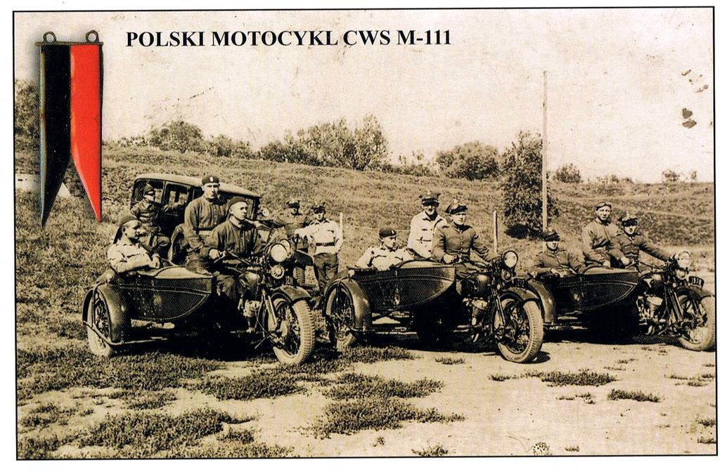 Motocykl CWS M-111 wyd.Siedlecki Klub Kolekcjonera