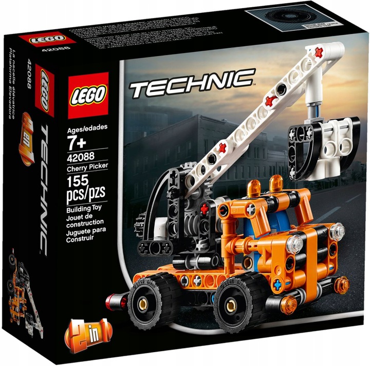 LEGO TECHNIC CIĘŻARÓWKA SAMOCHÓD KLOCKI DŹWIG!