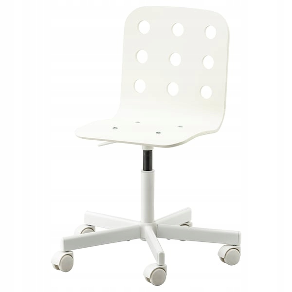 IKEA JULES Dziecięce krzesło biurowe biały