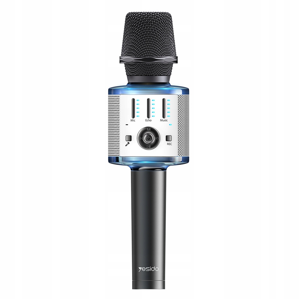 Yesido Mikrofon do karaoke bluetooth KR10 czarny