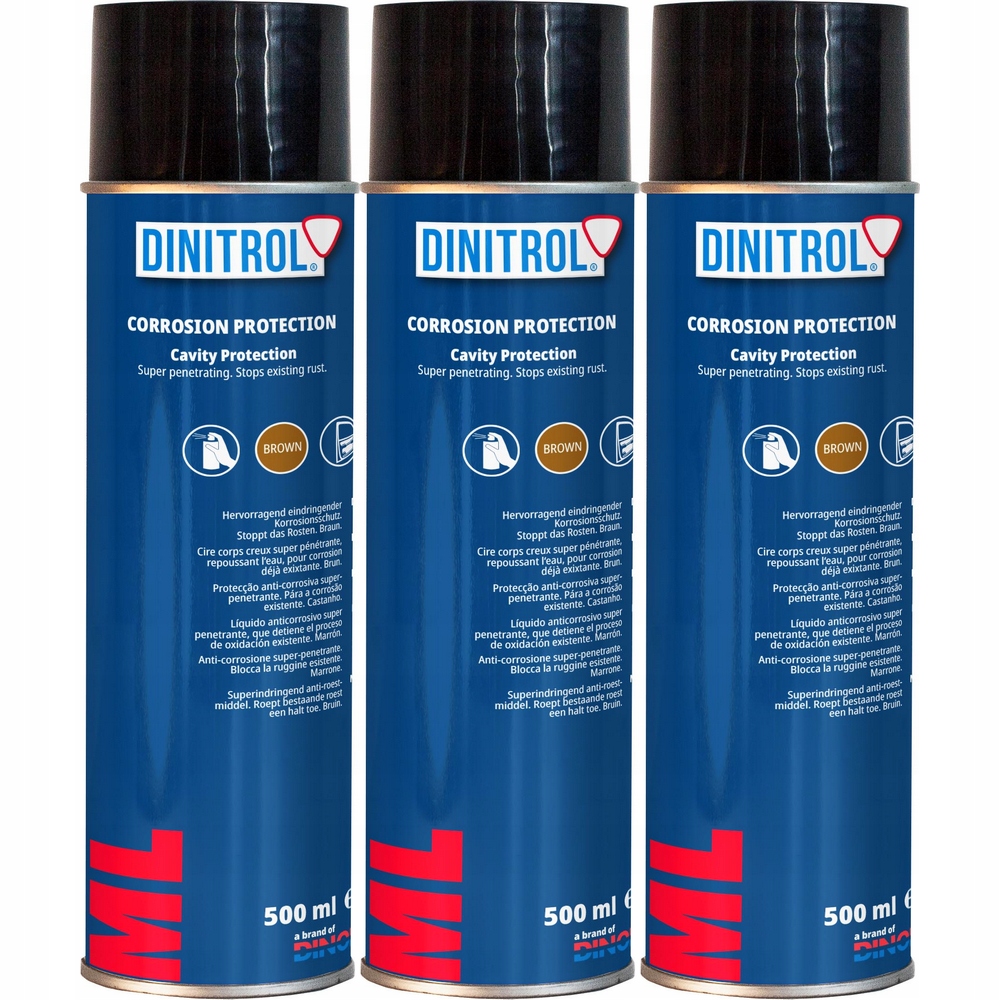 Konserwacja profili DINITROL ML Spray 3x500ml