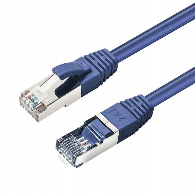 MicroConnect CAT6A S/FTP 20m Blue LSZH