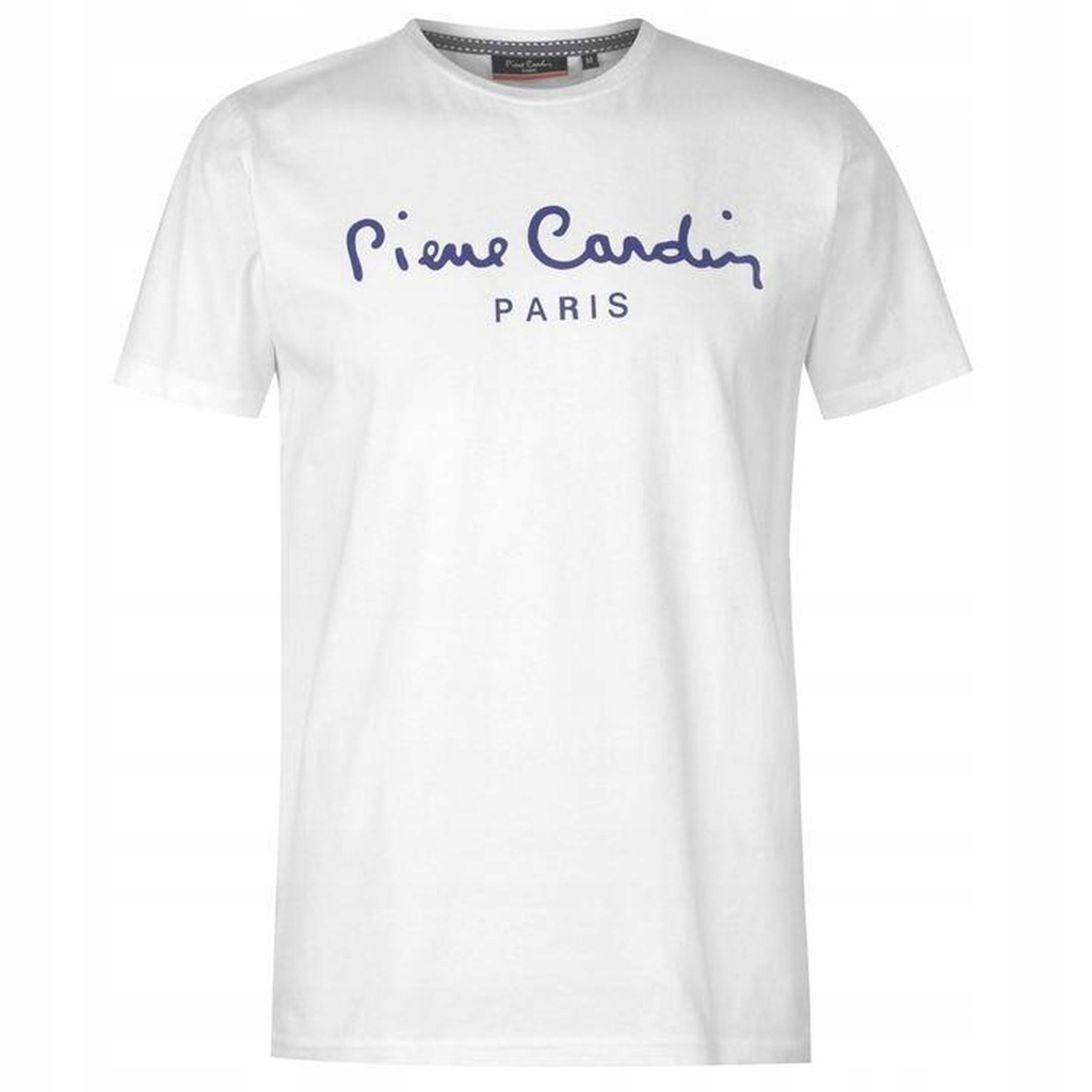 Koszulka T-SHIRT PIERRE CARDIN bawełna biały L