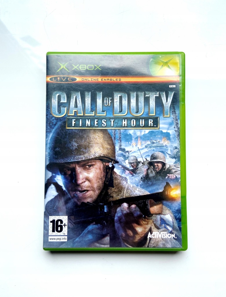 **** CALL OF DUTY FINEST HOUR XBOX CLASSIC 3xA ***