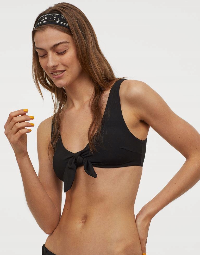 P6D127 H&M__MJ9 GÓRA OD BIKINI WIĄZANIE__S