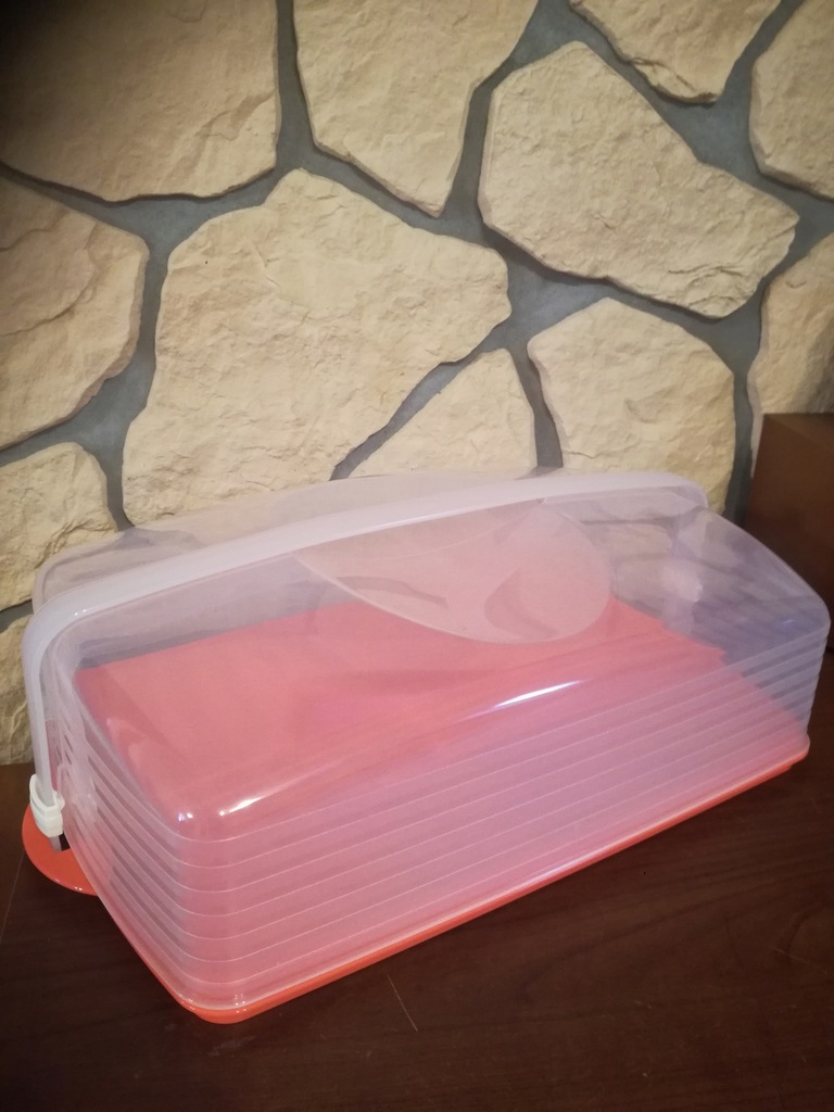 Tupperware pojemnik na ciasto duży Perła Stołowa