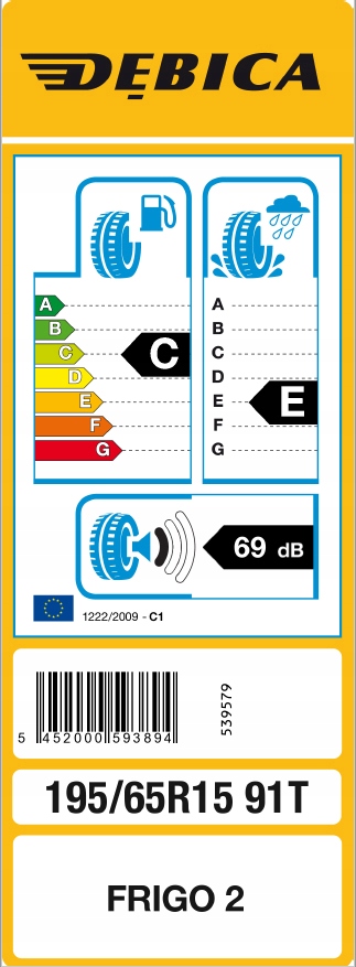 Купить 2 x 195/65R15 DEBICA FRIGO 2 новые зимние шины: отзывы, фото, характеристики в интерне-магазине Aredi.ru