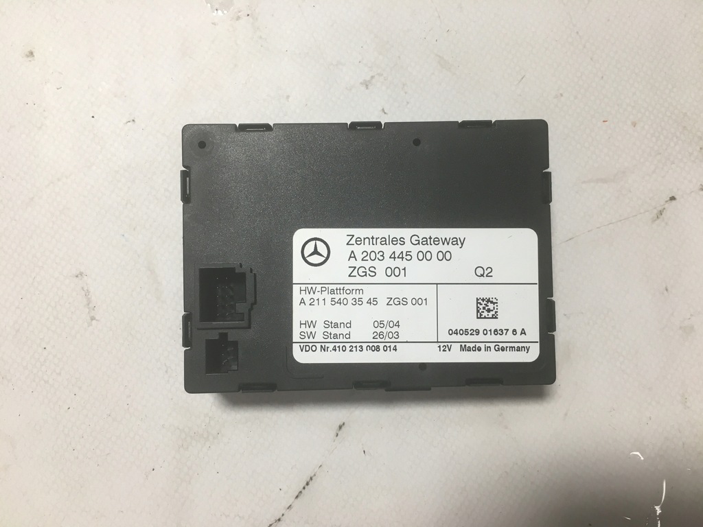 MODUŁ ZAMKA CENTRALNEGO GATEWAY C KLASA W203