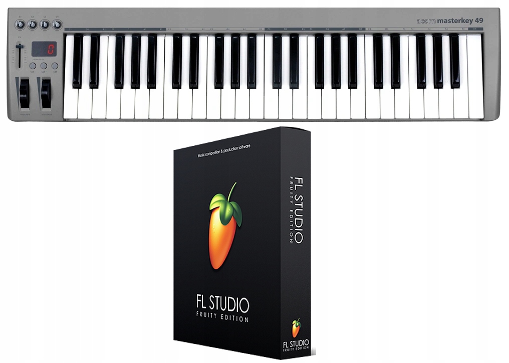 Acorn Masterkey 49 klawiatura sterująca +FL StUDIO