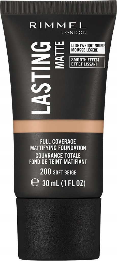 Rimmel Lasting Matte 200 Soft Beige Podkład