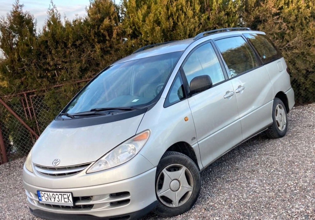 Toyota Previa 7 osób, zarejestrowana i ubezpie...