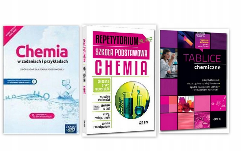 Chemia W Zadaniach I Przykładach Zbiór Dla Gimnazjum Pdf Chemia w zadaniach i przykładach +Repetyt+TABLICE - 12250640022
