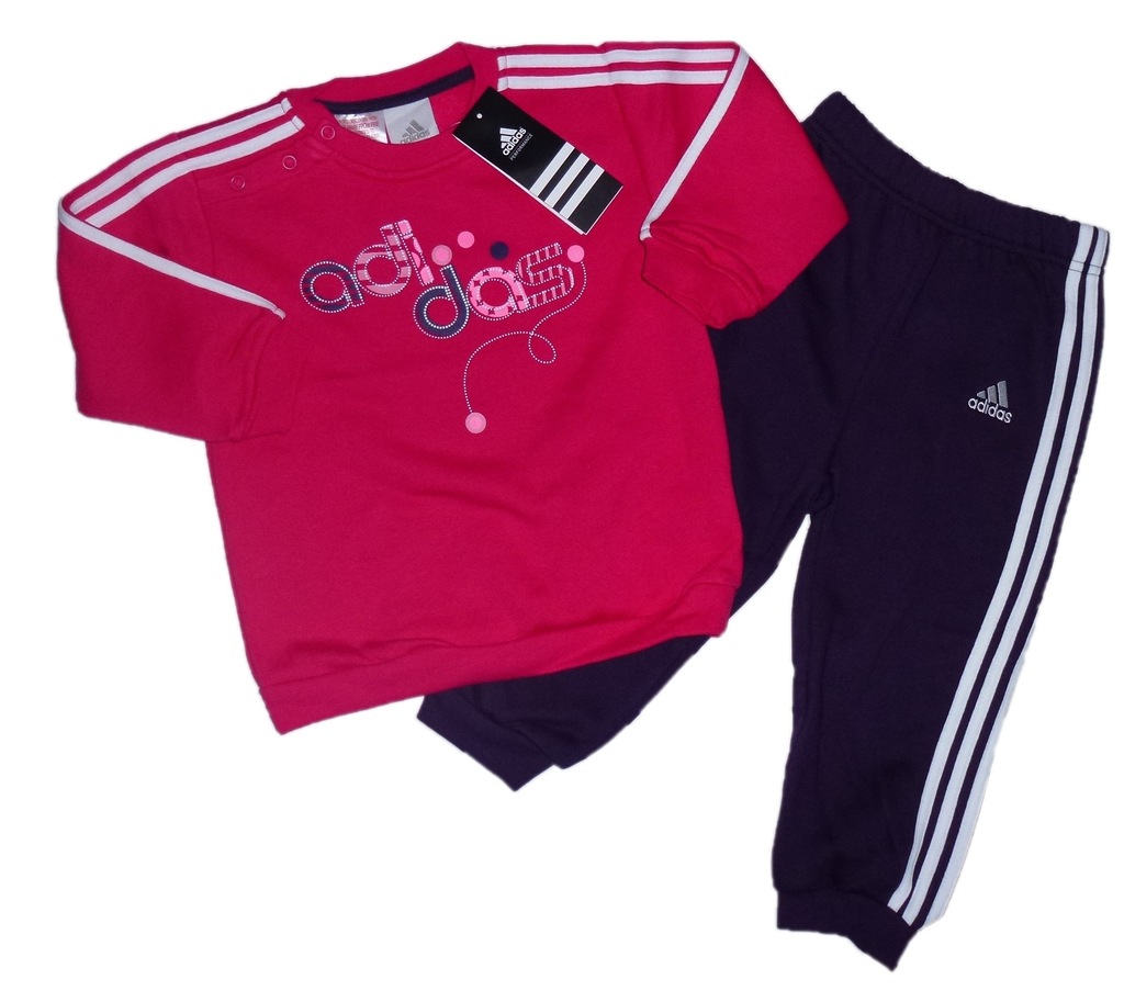 adidas Nowy dres dziecięcy bawełna - 80