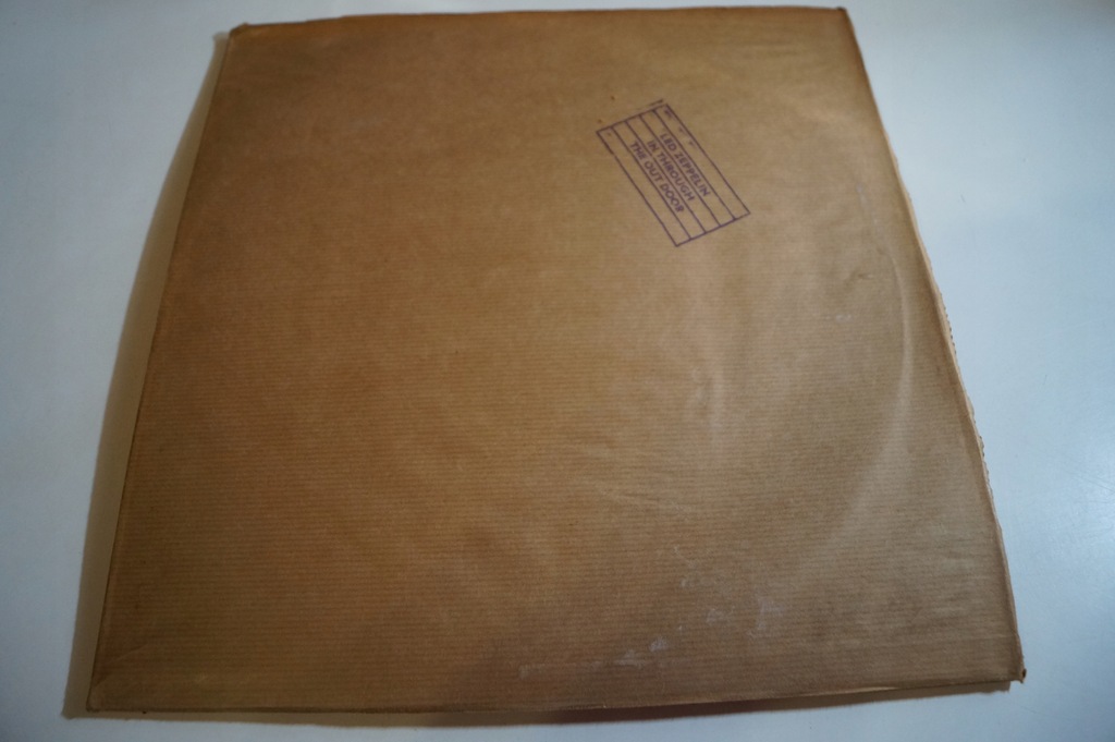 LED ZEPPELIN In through UK EX 1PRESS 273