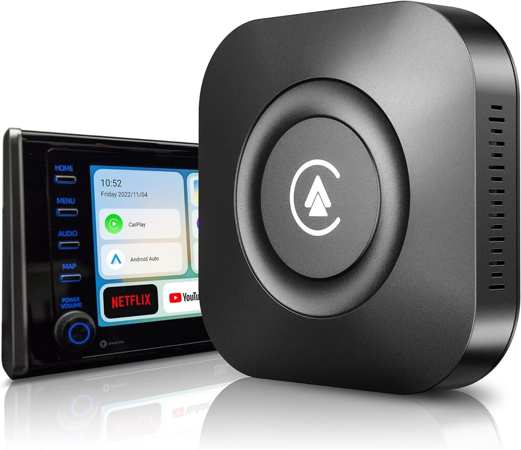 Adapter CarPlay Z3 BOX bezprzewodowy Android Auto z Netflix & YouTube