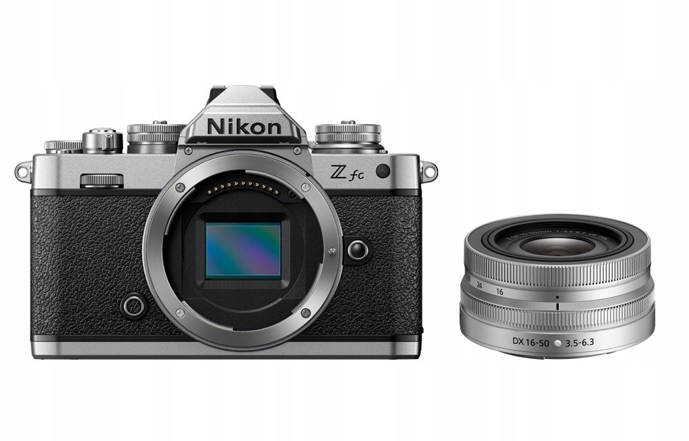 Aparat Nikon Z fc Srebrny w zestawie z 16-50 (sreb