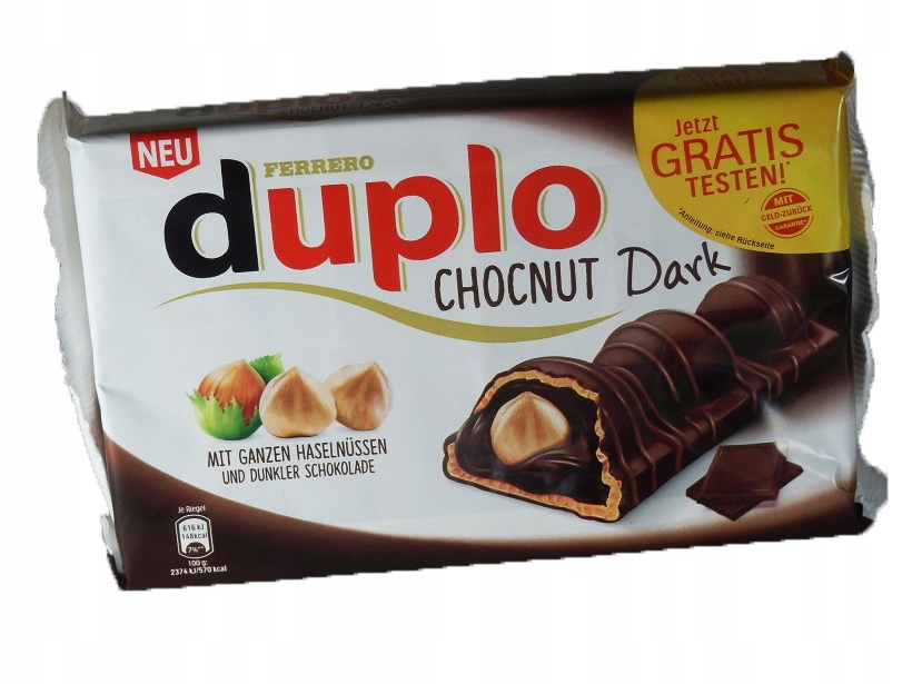 FERRERO DUPLO CHOCONUT W CZEKOLADZIE DESEROWEJ