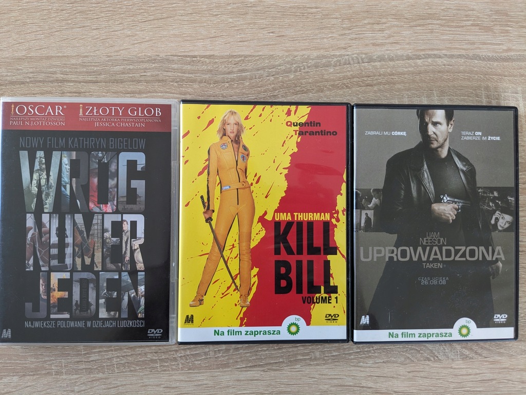 Kill Bill, Uprowadzona, Wróg Publiczny Numer Jeden - Film DVD
