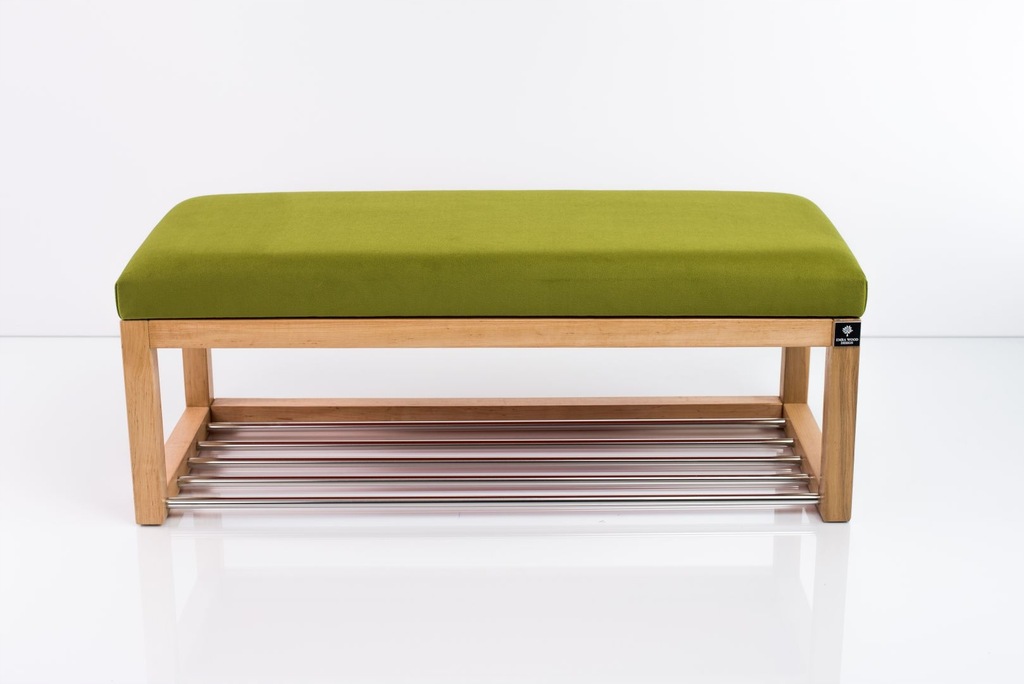 Купить 55 Производитель Зеленая скамейка с мягкой обивкой EMRA WOOD ...