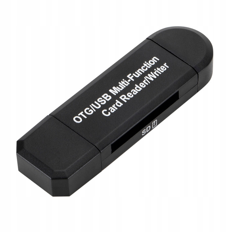 Czytnik kart CR03 OTG Micro SD + SD - Micro USB +