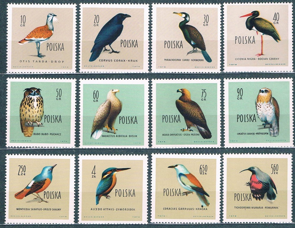 Fi 1062 73 Ptaki Chronione W Polsce Mnh 7804021046 Oficjalne Archiwum Allegro