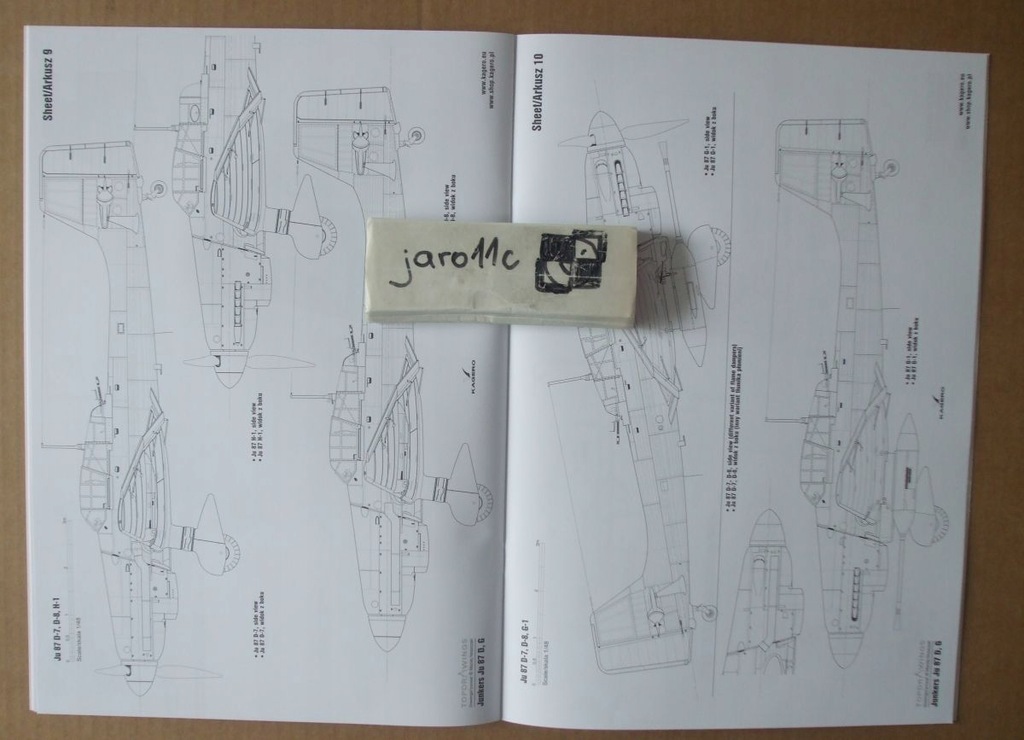 Купить Junkers Ju 87 D, G - Кагеро Чертежи: отзывы, фото, характеристики в интерне-магазине Aredi.ru