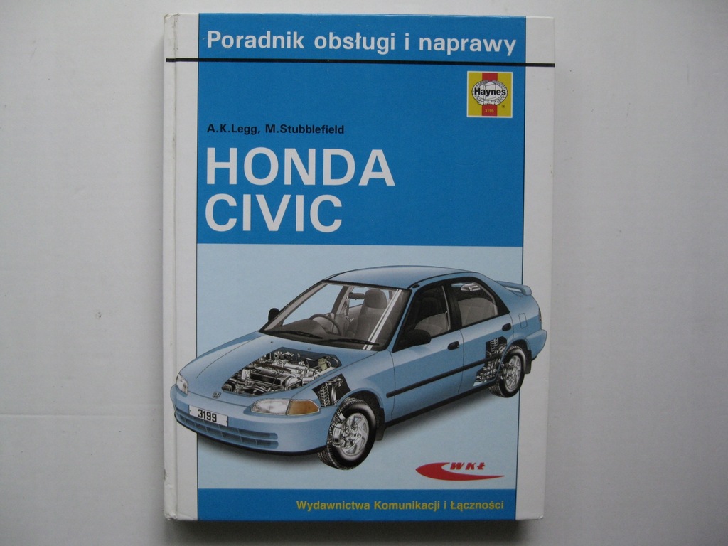 Honda Civic 9196 Polska instrukcja napraw Civic V