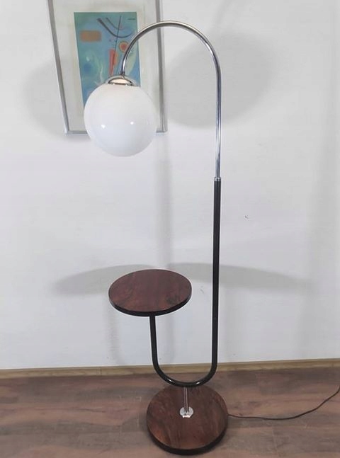 Oryginalna lampa podłogowa Slezak sygnowana Napako