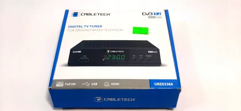 DEKODER DVBT T2 CABLETECH URZ0338A + GWARANCJA !!