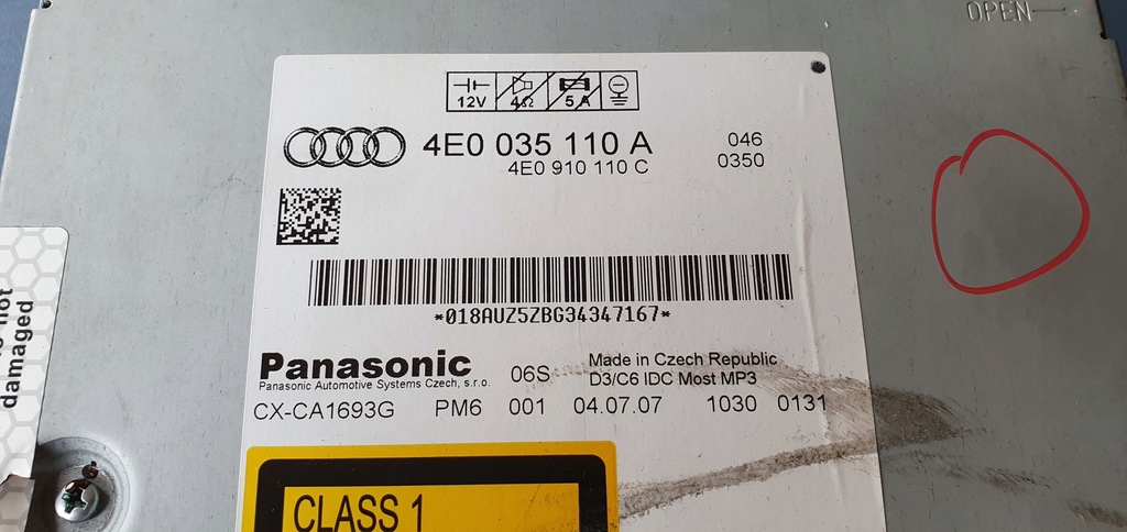 Купить Audi A6 C6 A8 D3 4F 4E CD-чейнджер: отзывы, фото, характеристики в интерне-магазине Aredi.ru