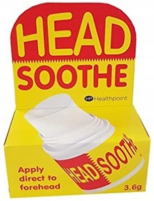 HEAD SOOTHE SZTYFT NA BÓL GŁOWY MIGRENĘ MENTOL 3,6