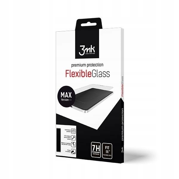 3MK FlexibleGlass Max iPhone 6/6S Plus biały/white