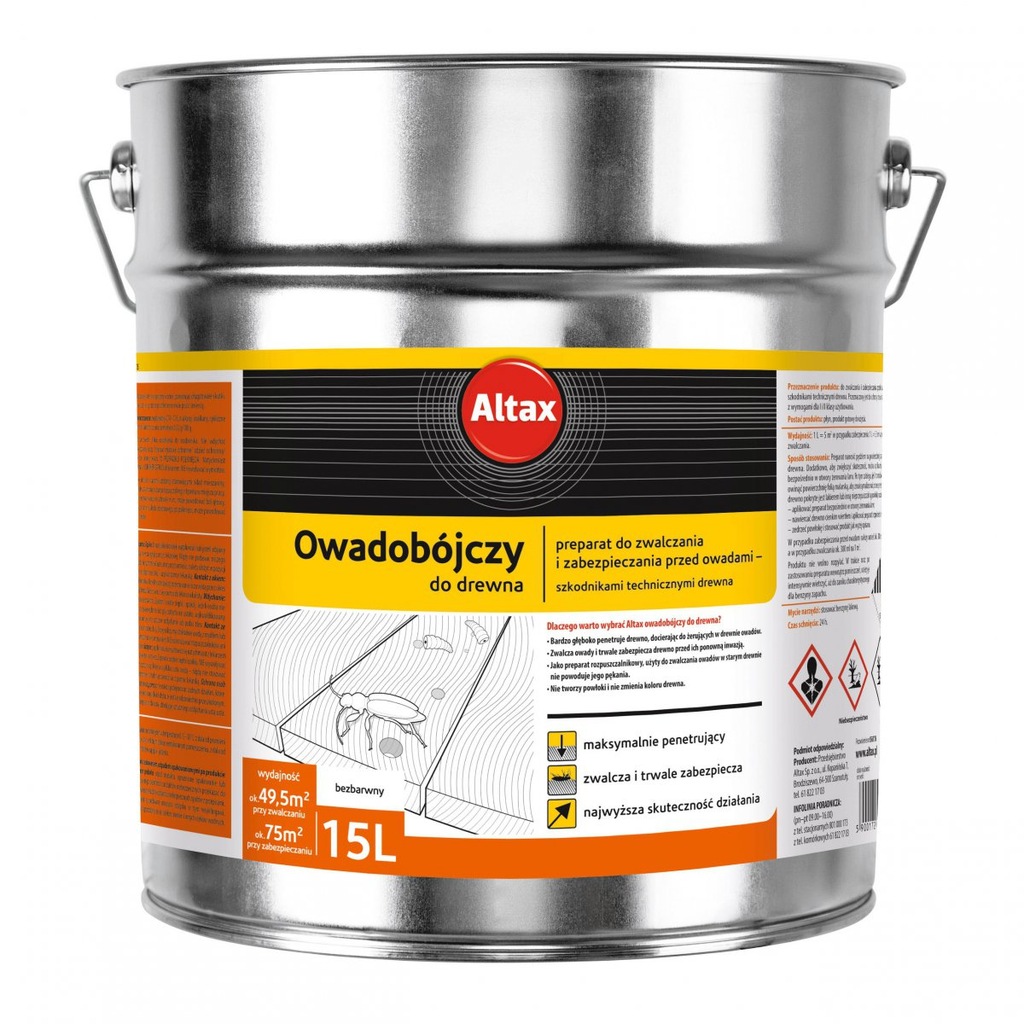 ALTAX HYLOTOX Q Preparat owadobójczy 30 L