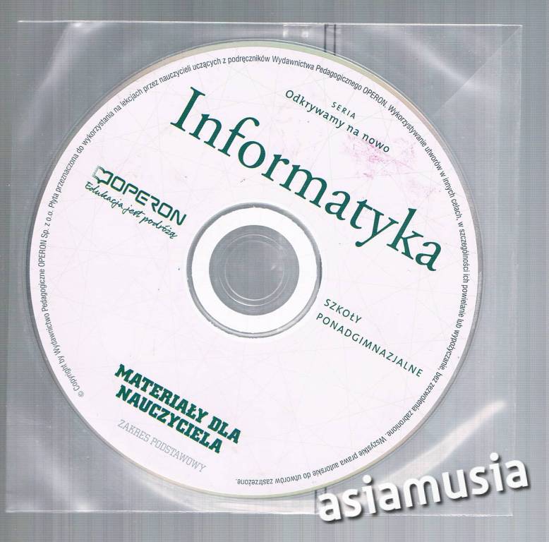 INFORMATYKA. CIEKAWI ŚWIATA  CD dla nauczyciela