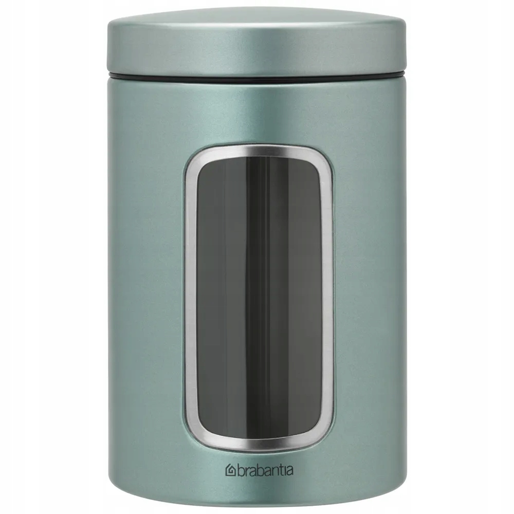 BRABANTIA Pojemnik z okienkiem miętowy 1,4l 484360