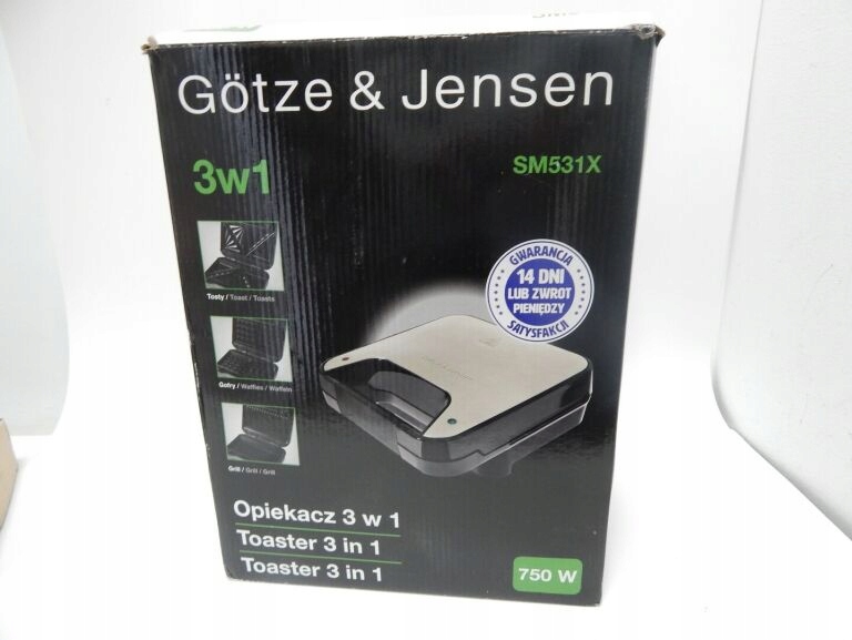 TOSTER GOTZE&JENSEN SM531X KOMPLET GW.