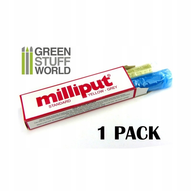 Milliput Standard Yellow Grey by GSW new