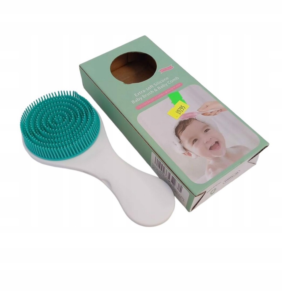 Szczotka do masażu kąpieli silikonowa dla dzieci