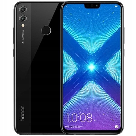 Honor 8X Czarny 64/6GB RAM DualSIM 4G/LTE GLOBAL