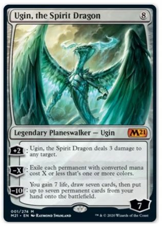 Ugin, the Spirit Dragon Core 2021 A08