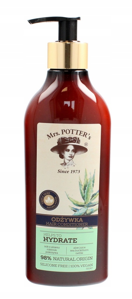 Mrs Potters Triple Herb Odżywka do włosów suchych