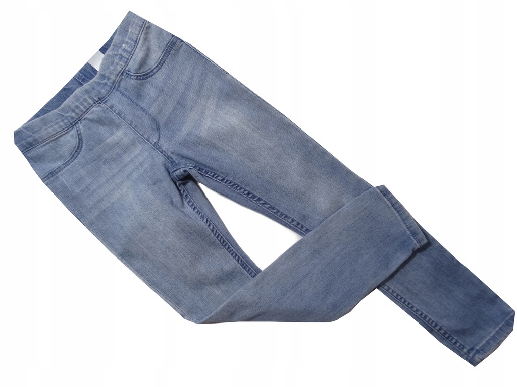 'LEGGINSY JEANS DENIM 5-6L-116CM