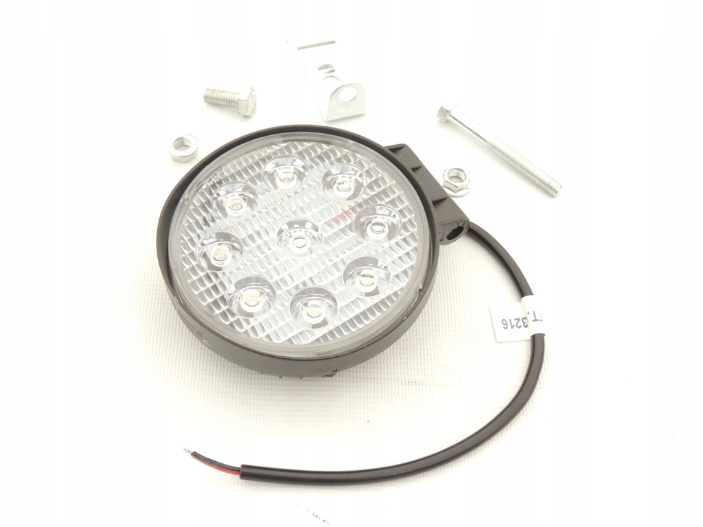 LAMPA ROBOCZA OKRĄGŁA 9 LED TT.13216