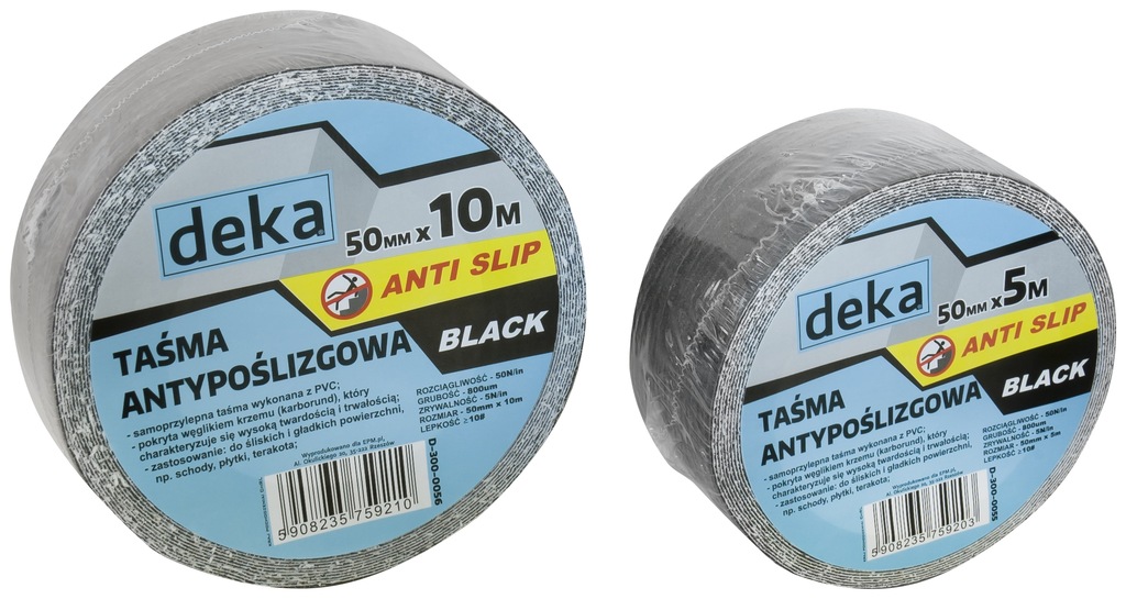 TAŚMA ANTYPOŚLIZGOWA ANTI SLIP BLACK 50MM*10M CZAR