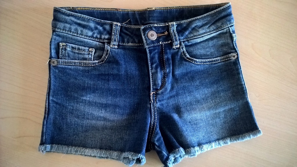 ZARA 110 krótkie spodenki jeans... j. nowe *super*