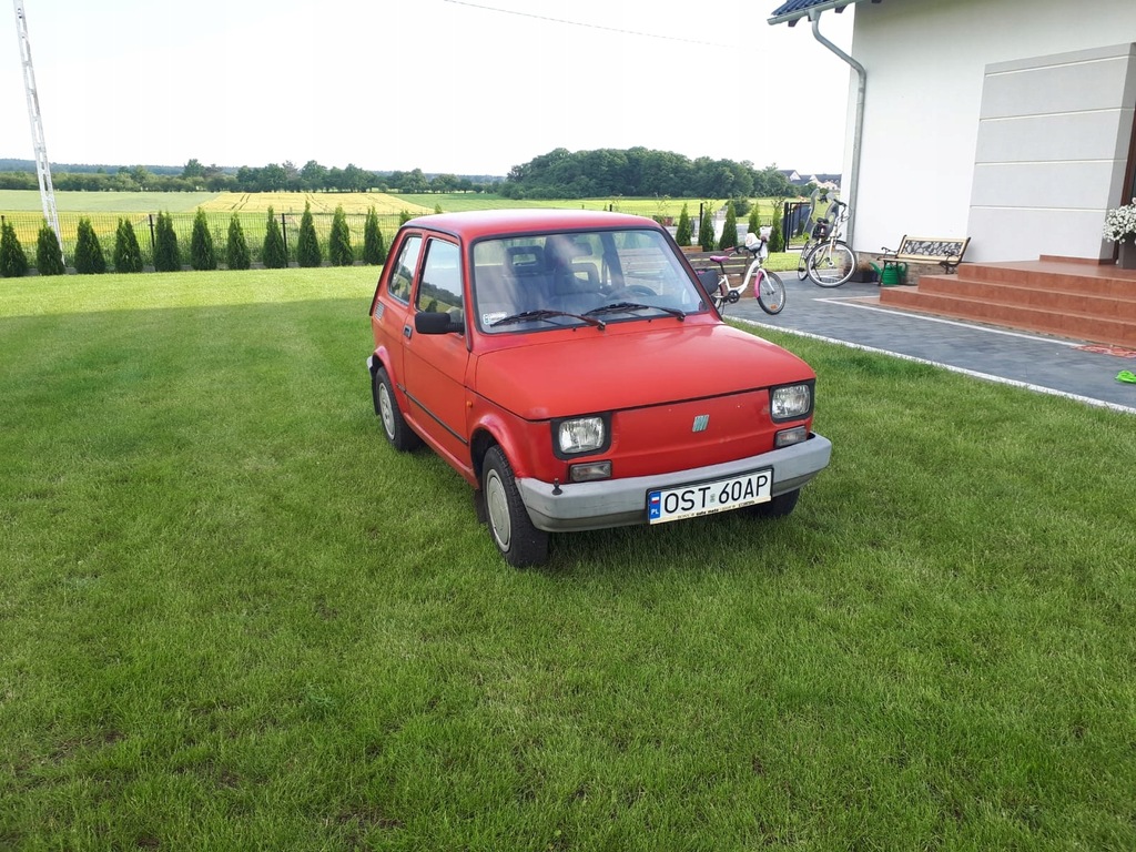 Fiat 126p Maluch, 70 tyś przebieg, sprawny 100
