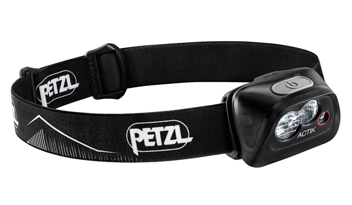 Petzl - Latarka czołowa Actik - Czarny - E099FA00