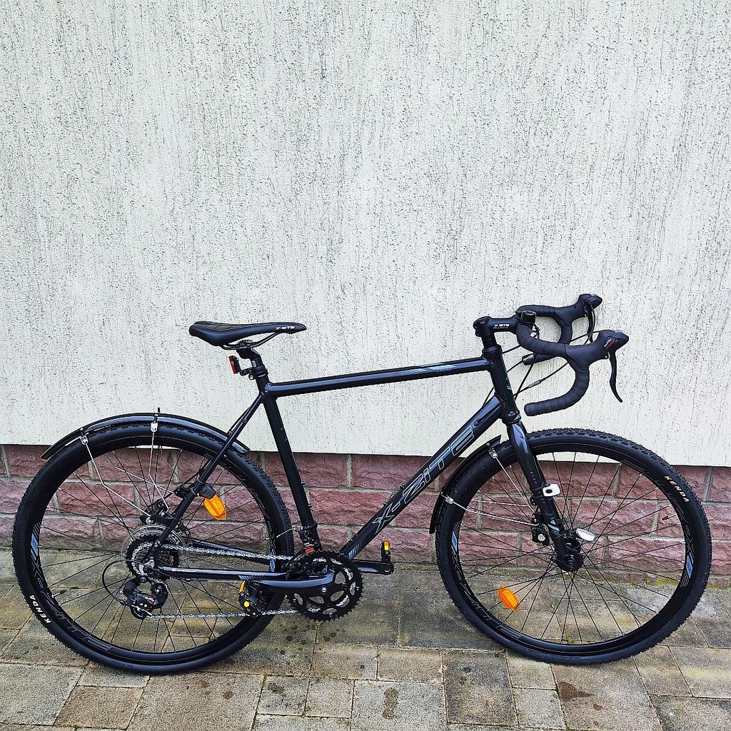 GRAVEL X-ZITE CROSS BDB STAN rama 57 cm TARCZE